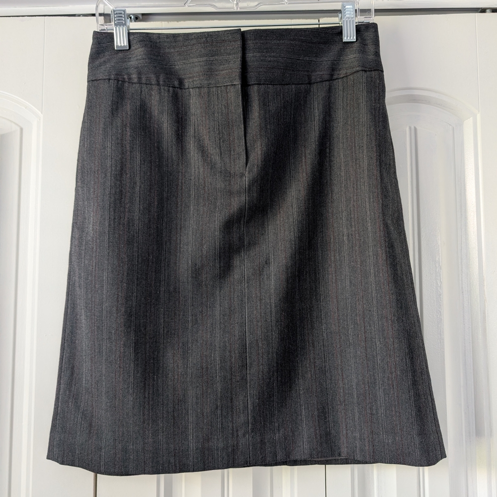 Madison Studio Gray Pencil Skirt Knee-Length Workwear